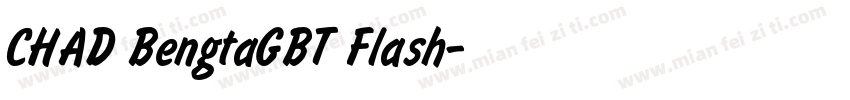 CHAD BengtaGBT Flash字体转换